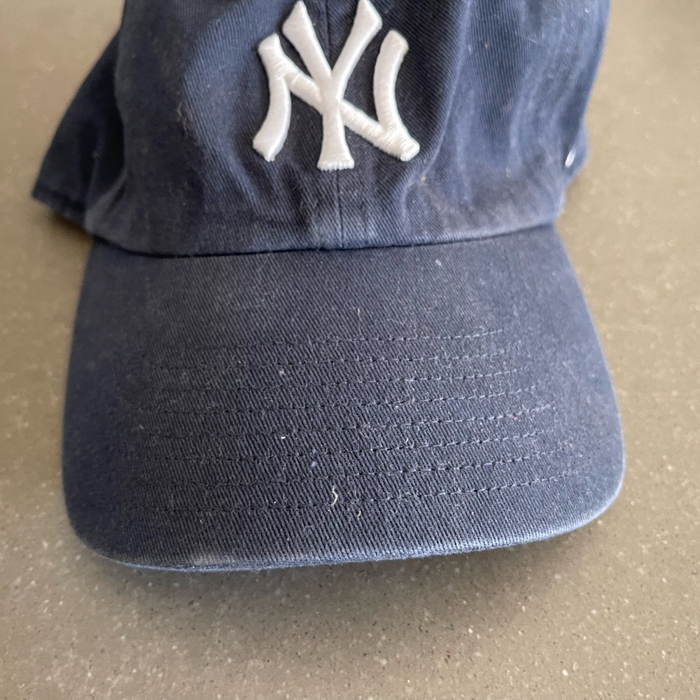 New York Yankees Hat Cap Strap Back Dad Blue Adjustable MLB Baseball 47 Brand